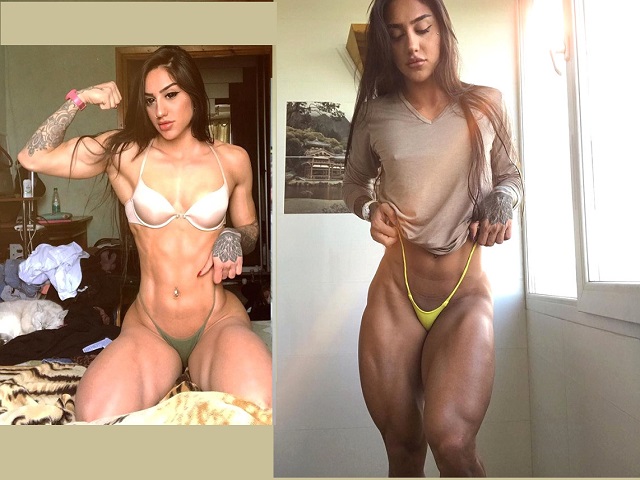 Azeri güzel, hem manken, hem sporcu...