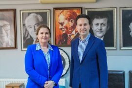 Çiftçioğlu Atatürk Düşünce Derneği’ni ziyaret etti