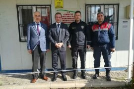 Kaymakam Çalışır mahalle muhtarlarını ziyaret ediyor