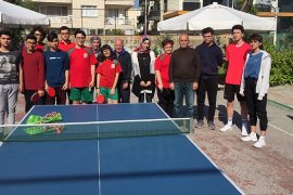 Karşıyaka Masa Tenisi Turnuvası yapıldı...