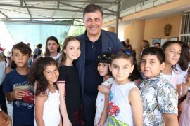 Cumhuriyet çocukları sanat ve sporla buluştu