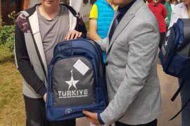 Yetenekli sporculara ödül...