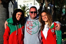 KSK'li yelkenciler zirvede...