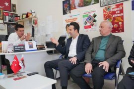 Çiftçioğlu Demirköprü'de muhtar Akçe ile bir araya geldi