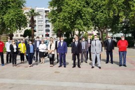 19 Mayıs Karşıyaka’da sade törenle kutlandı