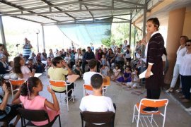 Cumhuriyet çocukları sanat ve sporla buluştu