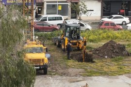 Selçuk Yaşar Ortaokulu'nda inşaat başladı