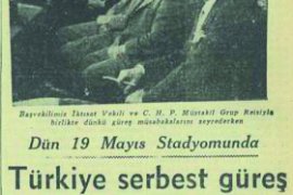 Muharrem Candaş ve Fazlı Arınç Türk Güreşinin Efsane Karşıyakalıları