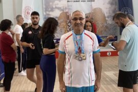 Bostanlısporlu Servet Ateş’ten 5 madalya...