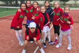 Karşıyakalı tenisçilerin Antalya çıkarması...