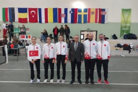 Karşıyaka'da Avrupa Kış Kupası Tenis Heyecanı...