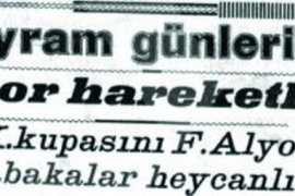 Atatürk’ün İzlediği İlk ve Tek Tenis Müsabakası