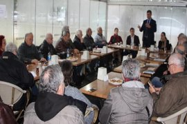 CHP adayı Dr.Tugay, Latife Hanım Grubuyla sohbet etti...