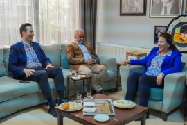 Çiftçioğlu Atatürk Düşünce Derneği’ni ziyaret etti