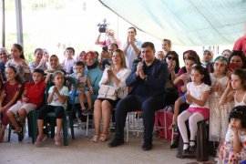 Cumhuriyet çocukları sanat ve sporla buluştu