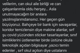 Görevden alınan müdür için veliler ayaklandı