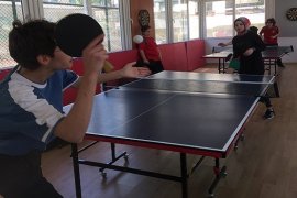 Karşıyaka Masa Tenisi Turnuvası yapıldı...