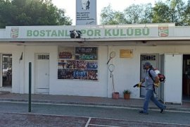 Bostanlıspor Tesisleri ilaçlandı