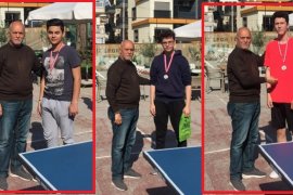 Karşıyaka Masa Tenisi Turnuvası yapıldı...
