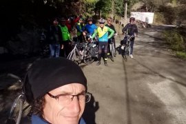 Bostanlıspor'un bisikletcileri Altınvadi'yi keşfetti...