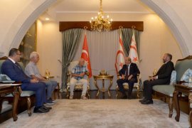 Erboy, KKTC Cumhurbaşkanı ile görüştü