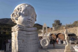 Karşıyaka’da Taş Heykel Sempozyumu sona erdi