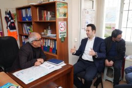 İsmail Çiftçioğlu Örnekköy'ü dolaştı