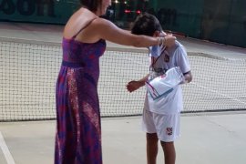 Bostanlıspor’un tenis turnuvasında şampiyonu Yüce…