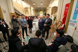 Karşıyaka Halk Eğitim'den muhteşem sergi...