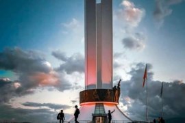 Rize Belediyesi Karşıyaka Anıtı’nı taklit etti…