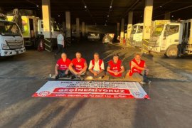 Karşıyaka Belediyesi'nde işçiler iş bıraktı...