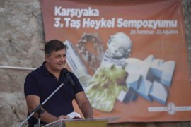 Karşıyaka’da Taş Heykel Sempozyumu sona erdi