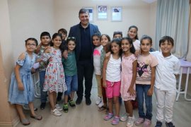 Cumhuriyet çocukları sanat ve sporla buluştu