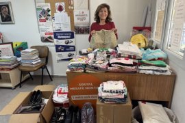 Muhtar ana bebekler de çocuklar da üşümesin dedi