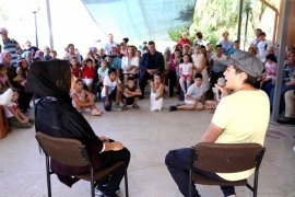 Cumhuriyet çocukları sanat ve sporla buluştu