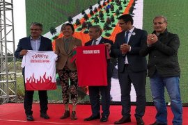 Rüzgarın Kızı Semra Aksu Gençlik ve Spor Parkı’nın temeli atıldı