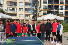 Karşıyaka Masa Tenisi Turnuvası yapıldı...