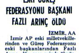 Muharrem Candaş ve Fazlı Arınç Türk Güreşinin Efsane Karşıyakalıları