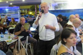 Karşıyaka Sanat Derneği TSM Korosuna Çiğ Köfteli moral gecesi…