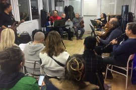 Karşıyaka Sanat Derneği TSM Korosu'ndan konser hazırlığı...