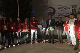 Akpınar çifti iftar verdi...