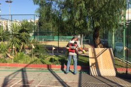 Bostanlıspor Tesisleri ilaçlandı