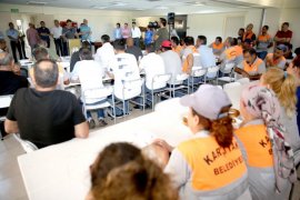 Başkan Tugay: Maaşlarınızı yükseltmeye hazırım