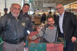 Mehmet Yıldırım Bospa da ilgiyle karşılandı