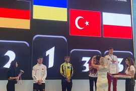 Bostanlısporlu Gökmen Avrupa 3.'sü...