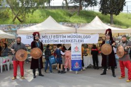 Karşıyaka Halk Eğitim, 23 Nisan Çocuk etkinliklerine renk kattı...