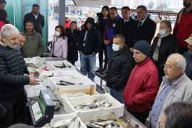 Kaymakam Demir, Balıkçı Barınağı'nı ziyaret etti