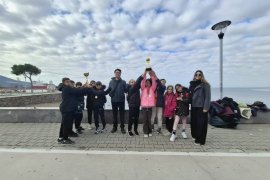 Bostanlısporlu Defne atletizmde şampiyon…