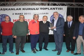 Karşıyakalı amatörlerden Yatkın ve Acarbay'a şilt