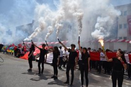 19 Mayıs Atatürk'ü Anma, Gençlik ve Spor Bayramı Karşıyaka'da da kutlandı